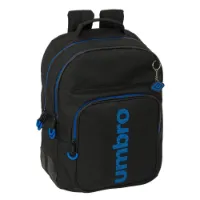 Safta Double Umbro Jet Black Ryggsekk