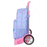 Safta Evolution Trolley Benetton Lila Ryggsekk Med Hjul, Multicolor