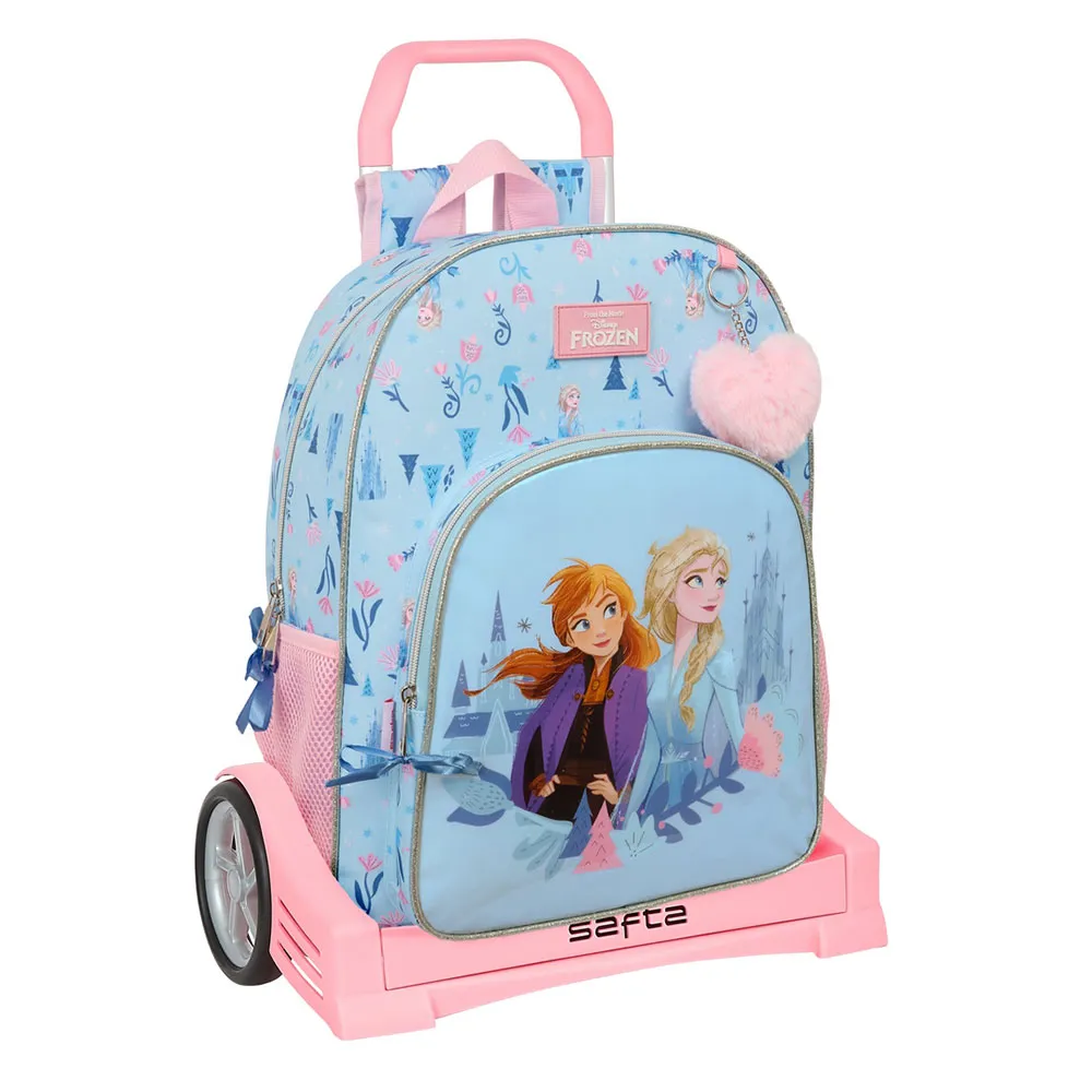 Safta Evolution Trolley Froze Frozen Ice Magic Ryggsekk Med Hjul, Multicolor