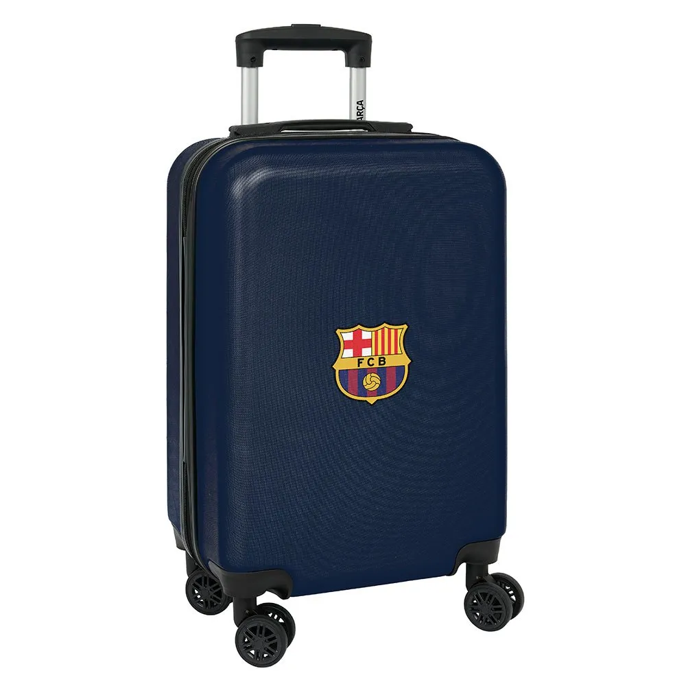 Safta F.c Barcelona Cabin 20´´ Twin Wheels Trillekoffert Refurbished