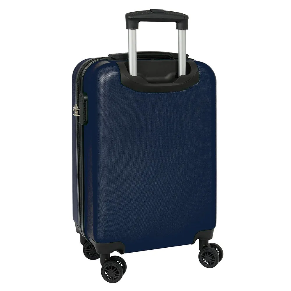Safta F.c Barcelona Cabin 20´´ Twin Wheels Trillekoffert Refurbished