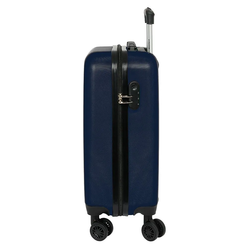 Safta F.c Barcelona Cabin 20´´ Twin Wheels Trillekoffert Refurbished