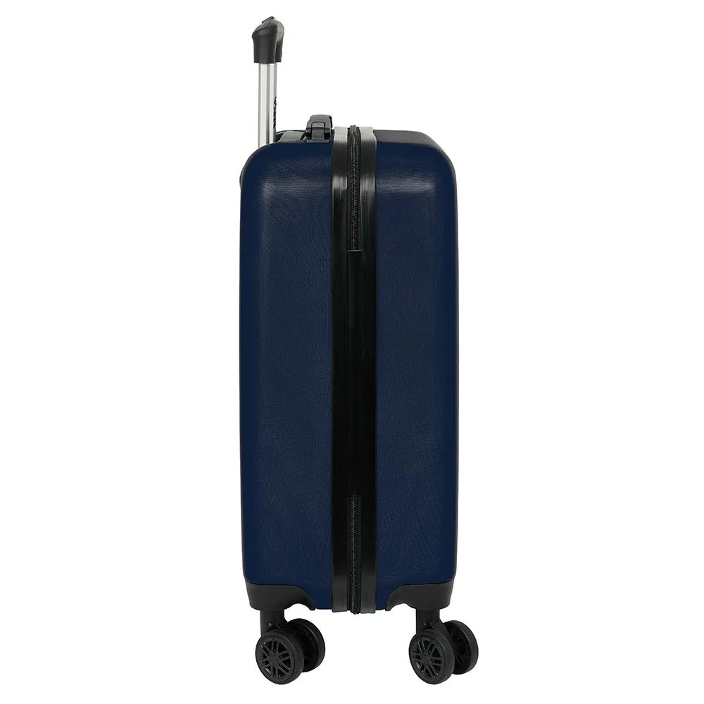 Safta F.c Barcelona Cabin 20´´ Twin Wheels Trillekoffert Refurbished