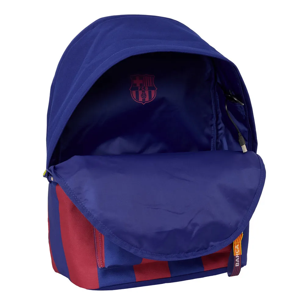Safta Fc Barcelona Home Kit 25/26 Double 15.6´´+usb Ryggsekk, Multicolor