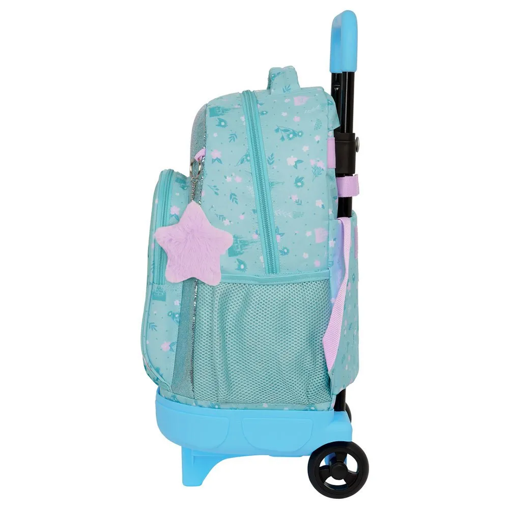 Safta Frossen 2 Kompakt Ryggsekk Med Hjul Hello Spring, Multicolor