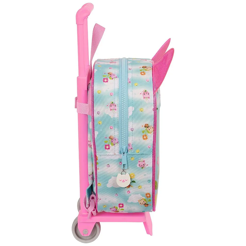 Safta Gabby´s Dollhouse Mini 232 Ryggsekk Med Hjul, Multicolor