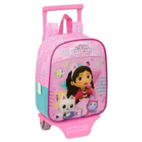 Safta Gabby´s Dollhouse Party Mini Ryggsekk Med Hjul Safta Gabby´s Dollhouse Party Mini Ryggsekk Med Hjul