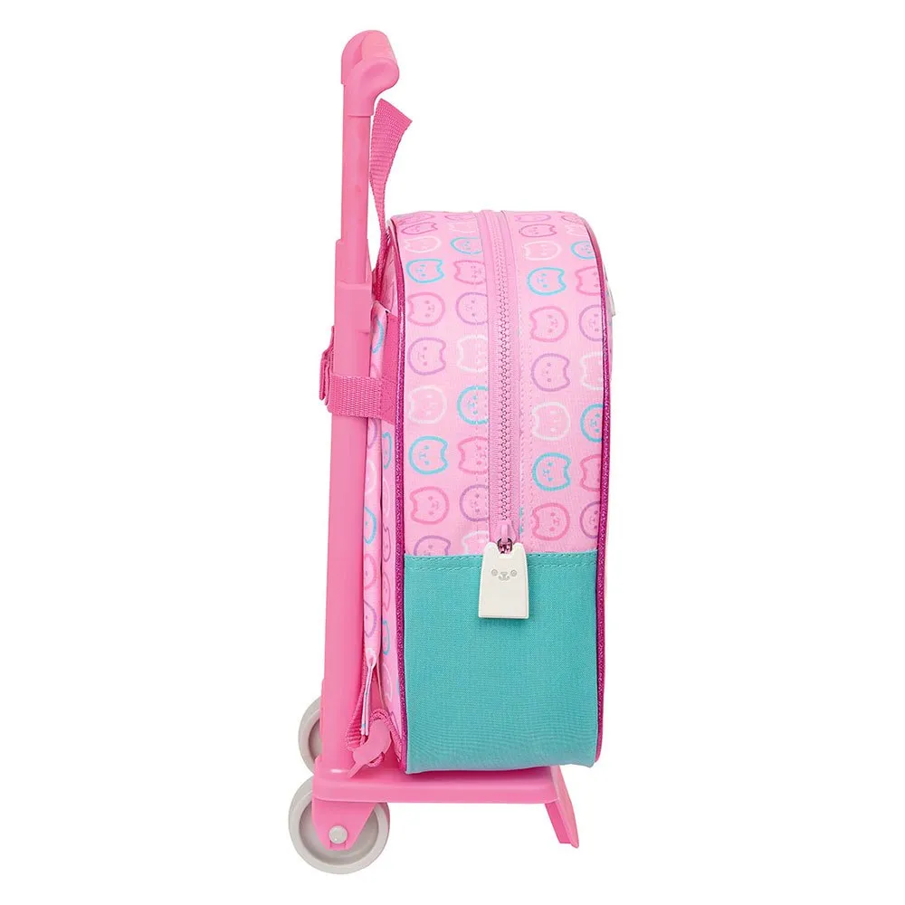 Safta Gabby´s Dollhouse Party Mini Ryggsekk Med Hjul, Multicolor