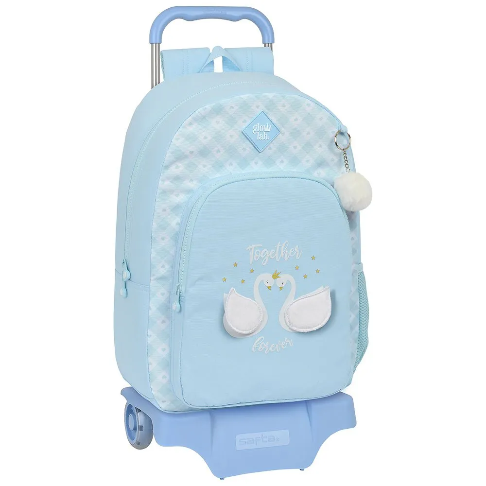 Safta Glowlab Swans Hjulryggsekk, Multicolor Safta Glowlab Swans Hjulryggsekk, Multicolor