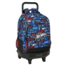 Safta Hot Wheels Ryggsekk Med Hjul 45 Cm, Multicolor