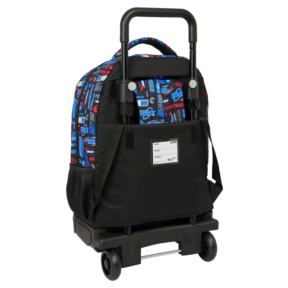 Safta Hot Wheels Ryggsekk Med Hjul 45 Cm, Multicolor Safta Hot Wheels Ryggsekk Med Hjul 45 Cm, Multicolor