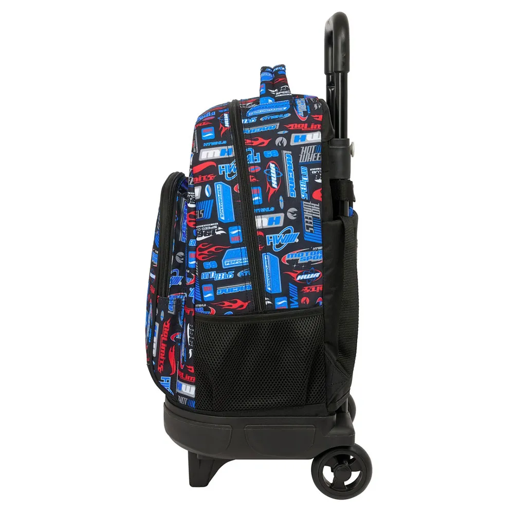 Safta Hot Wheels Ryggsekk Med Hjul 45 Cm, Multicolor Safta Hot Wheels Ryggsekk Med Hjul 45 Cm, Multicolor