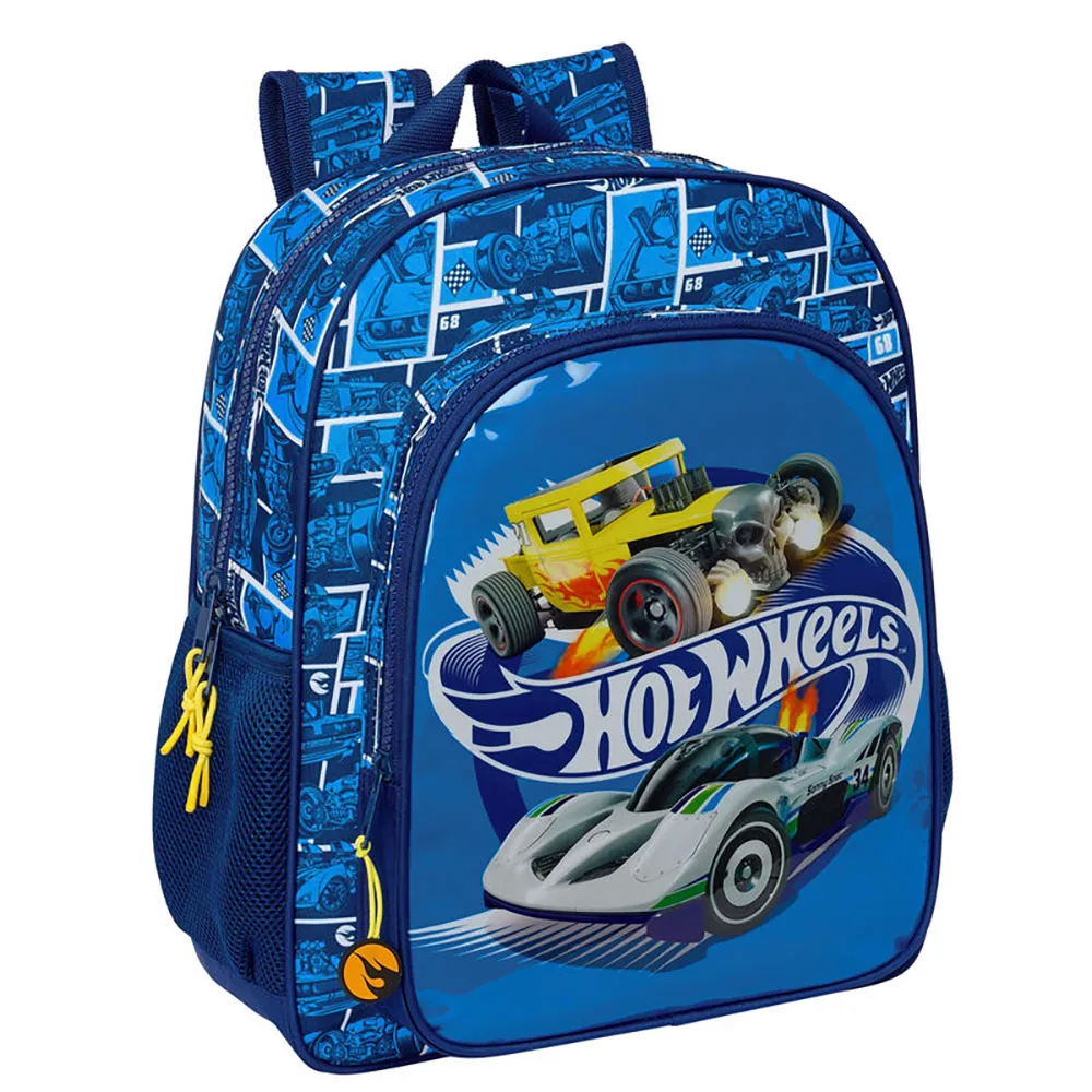 Safta Hot Wheels Sonny Junior Ryggsekk, Multicolor