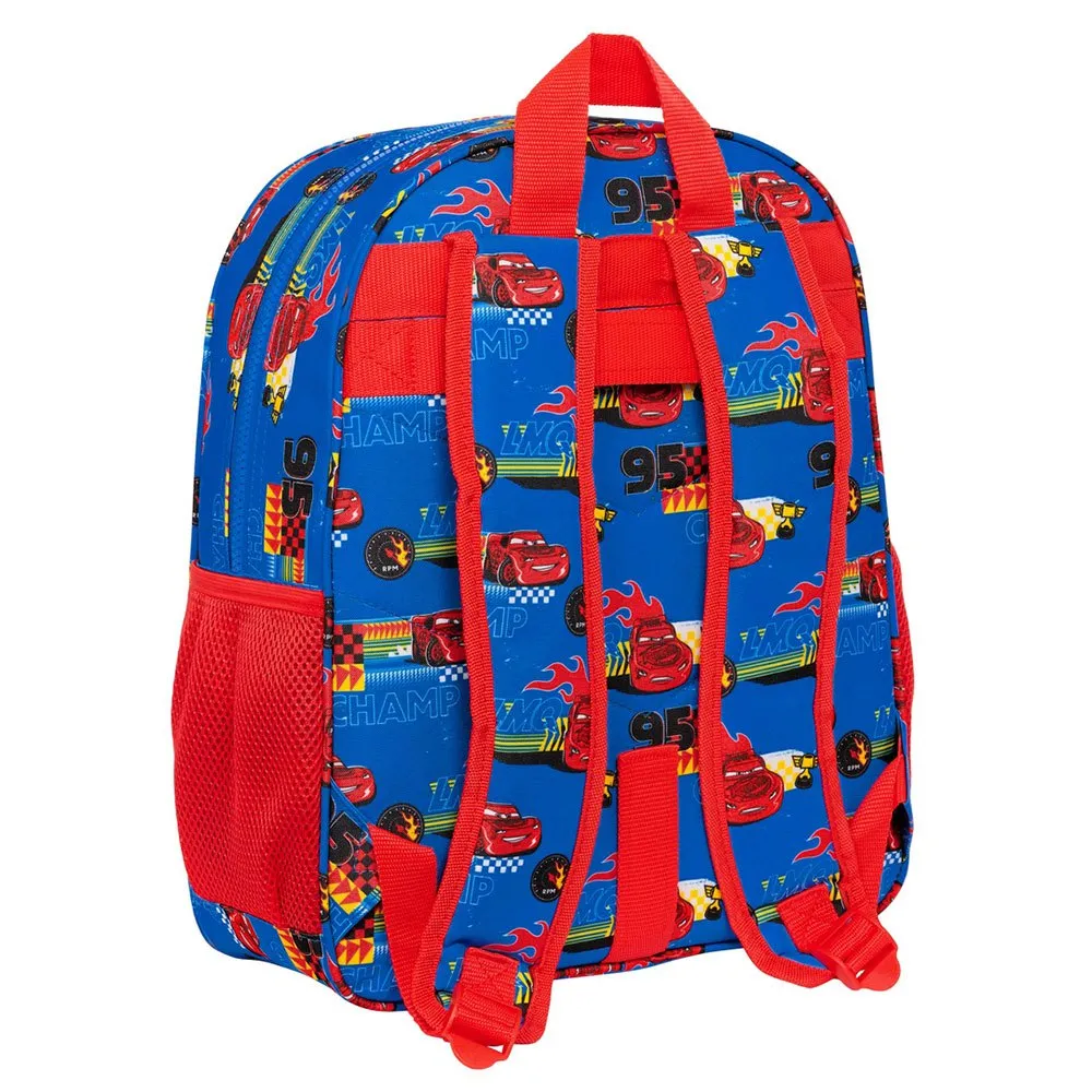 Safta Junior 38 Cm Cars Race Ready Ryggsekk, Multicolor