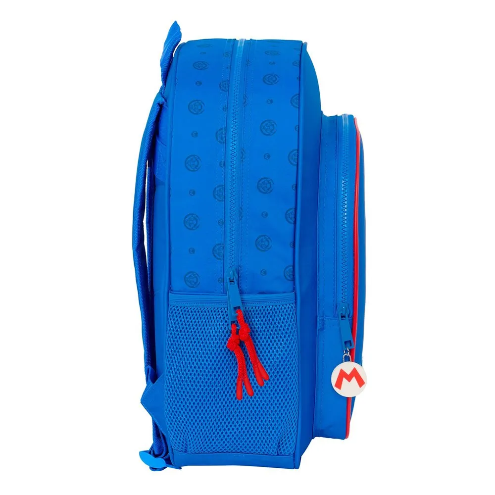 Safta Junior 38 Cm Super Mario Play Ryggsekk, Multicolor