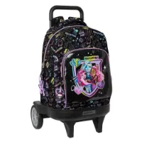 Safta Kompakt Monster High-skolesekk Med Hjul Og Evolusjonerende Hjul