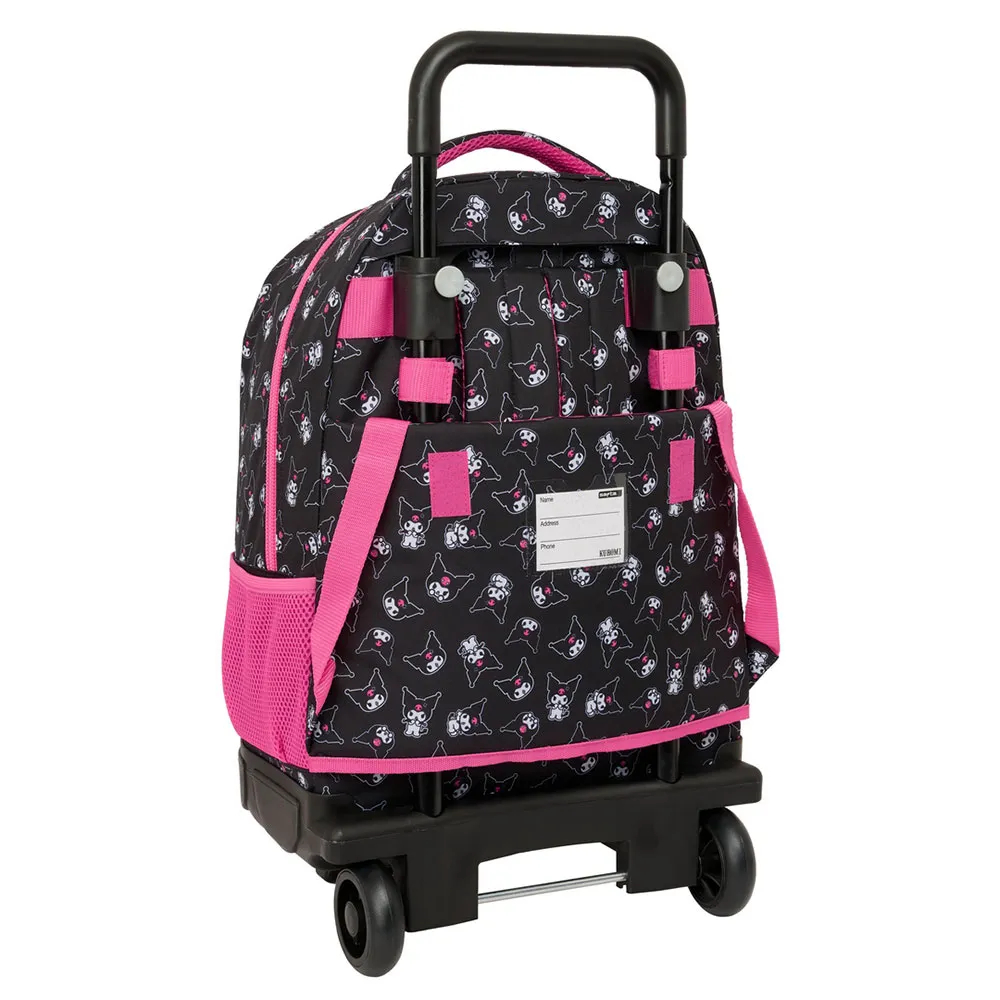Safta Kuromi Ryggsekk Med Hjul 45 Cm, Multicolor Safta Kuromi Ryggsekk Med Hjul 45 Cm, Multicolor