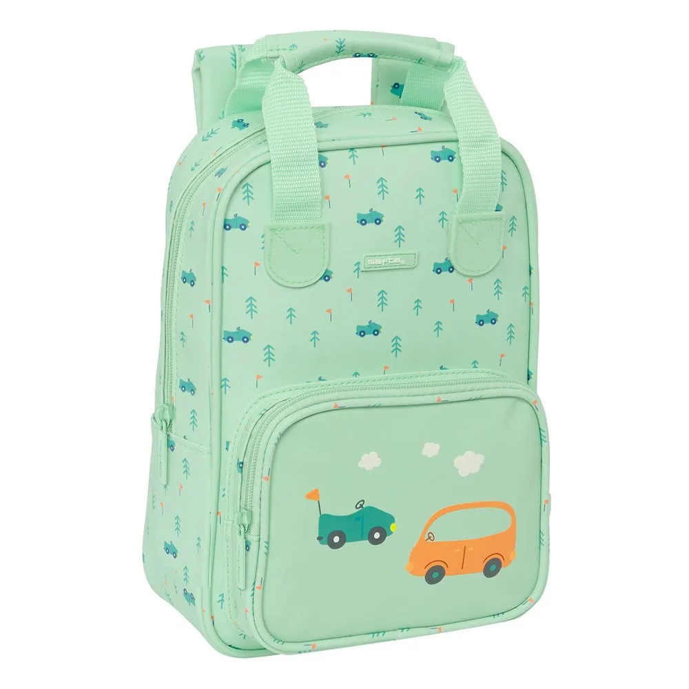 Safta Med Håndtak Forskolebil Ryggsekk, Multicolor