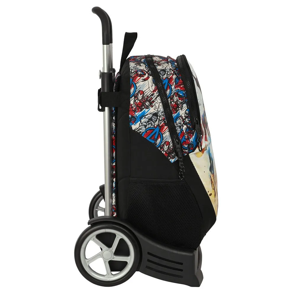 Safta Med Trolley Evolution Avengers Forever Ryggsekk Med Hjul, Multicolor