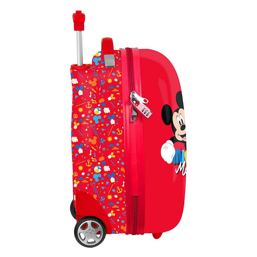 Safta Mickey Mouse Good Day 16´´ Ryggsekk Med Hjul, Multicolor