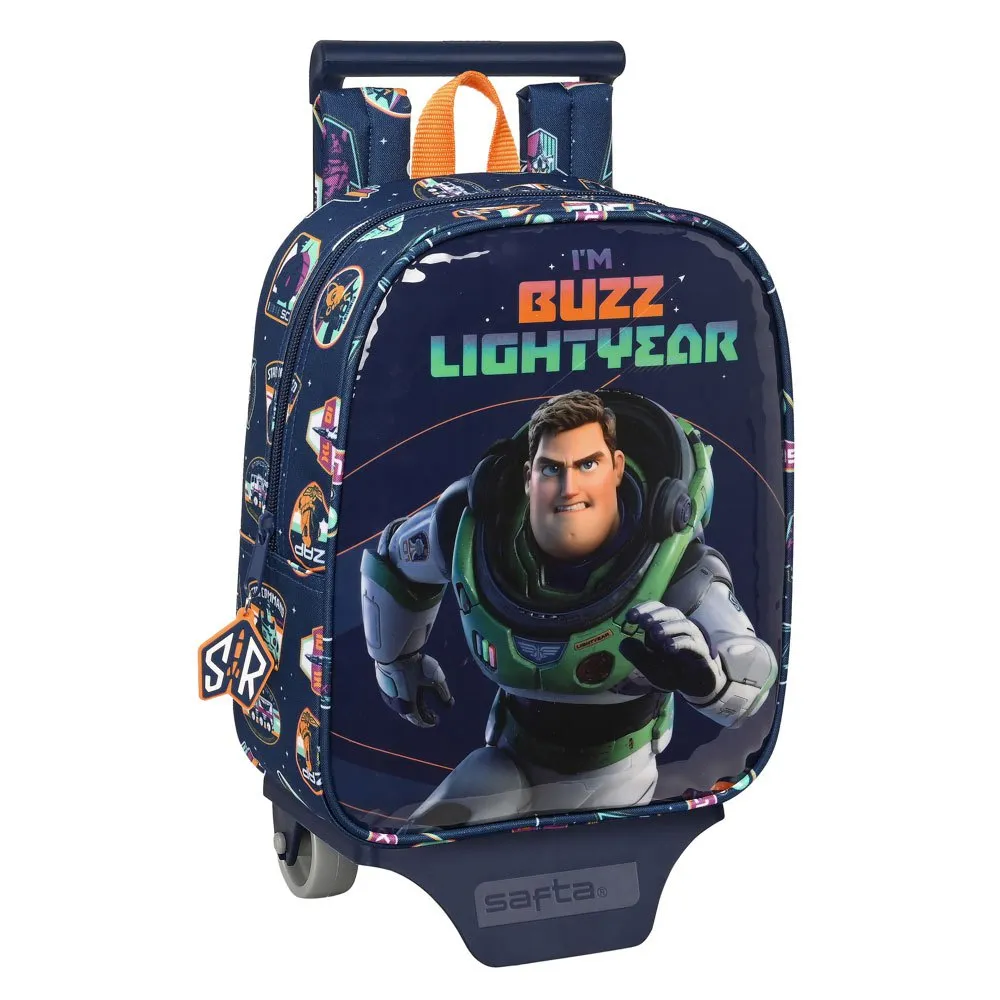 Safta Mini 232 Wheels Lightyear Ryggsekk Med Hjul, Multicolor