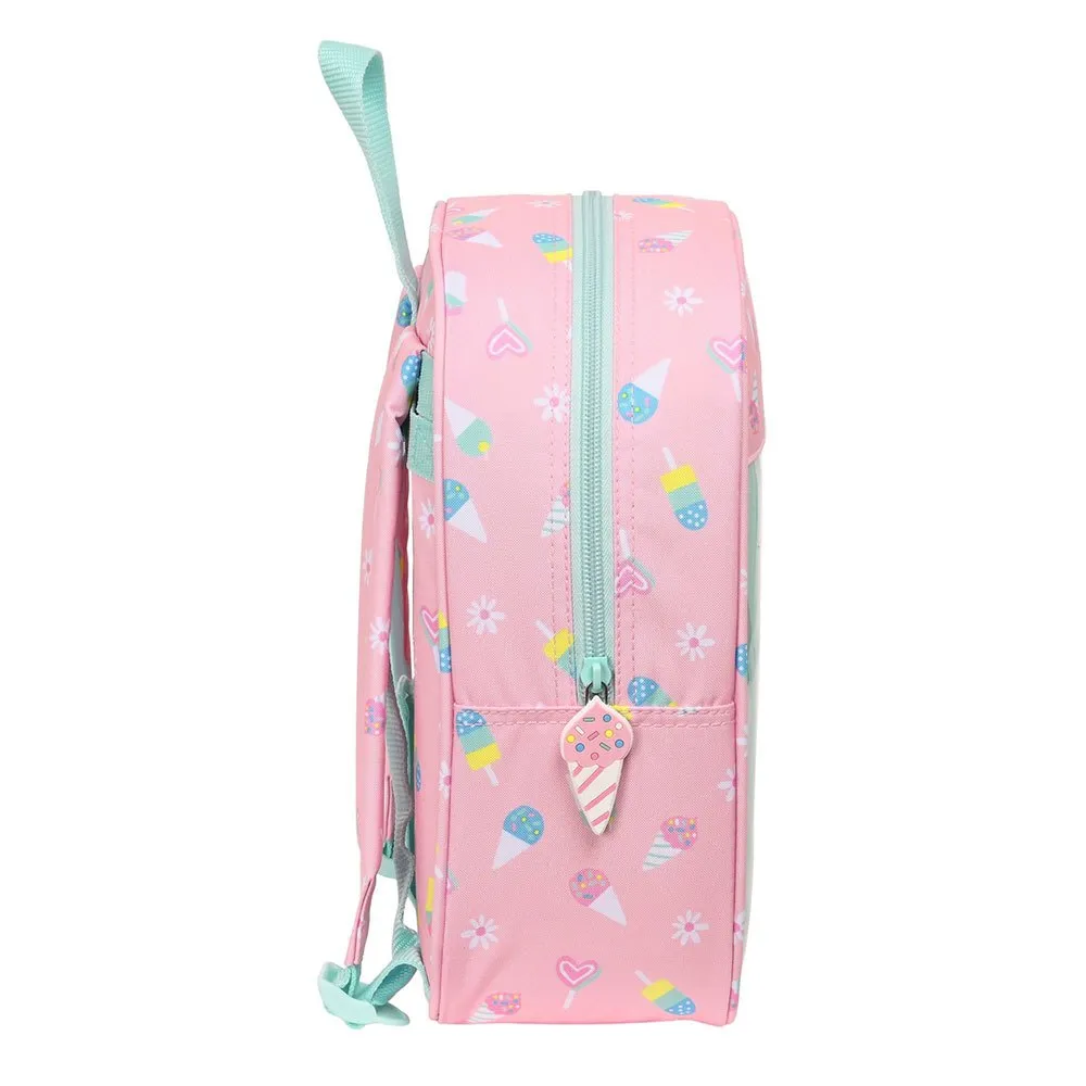 Safta Mini 27 Cm Peppa Pig Ice Cream Ryggsekk, Multicolor