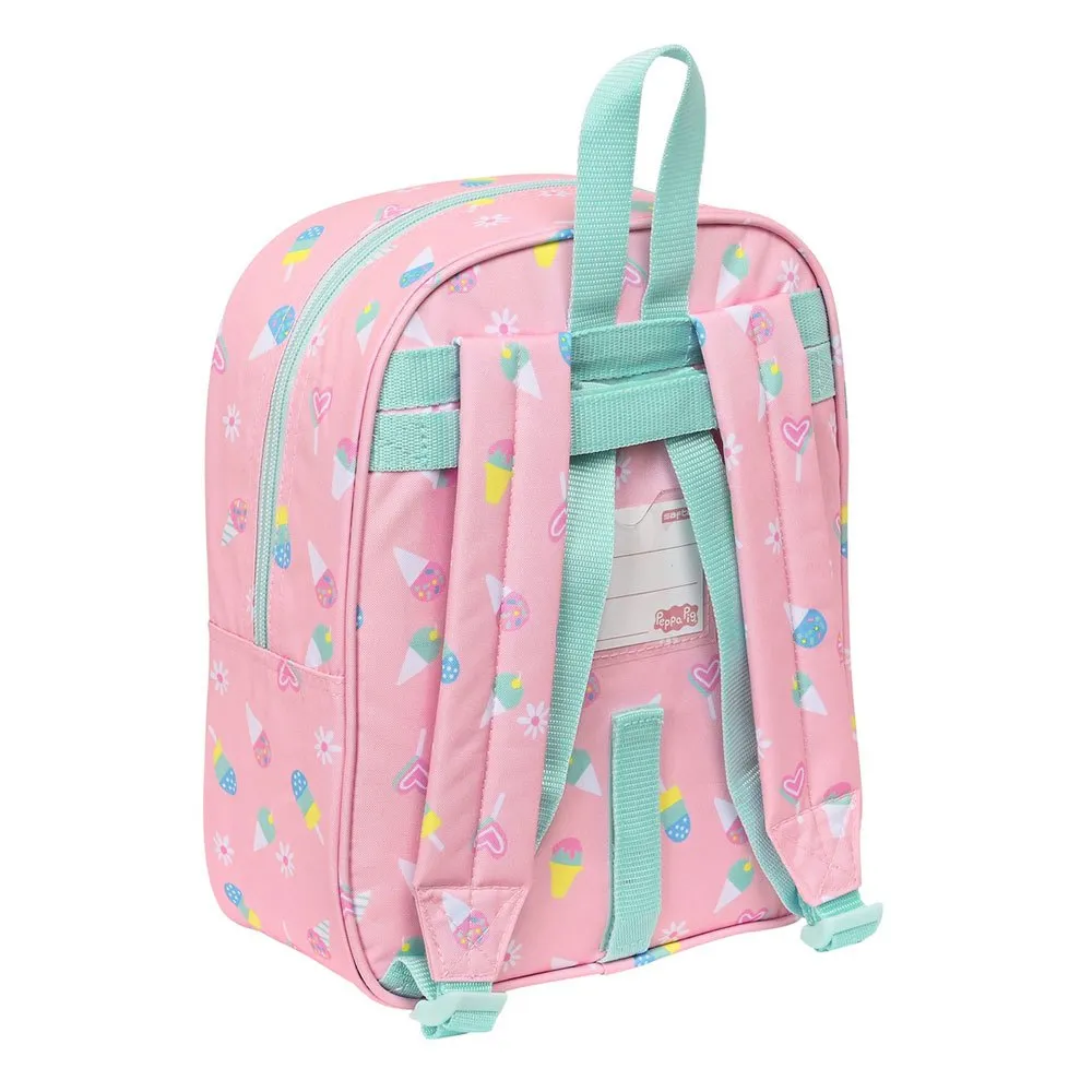 Safta Mini 27 Cm Peppa Pig Ice Cream Ryggsekk, Multicolor