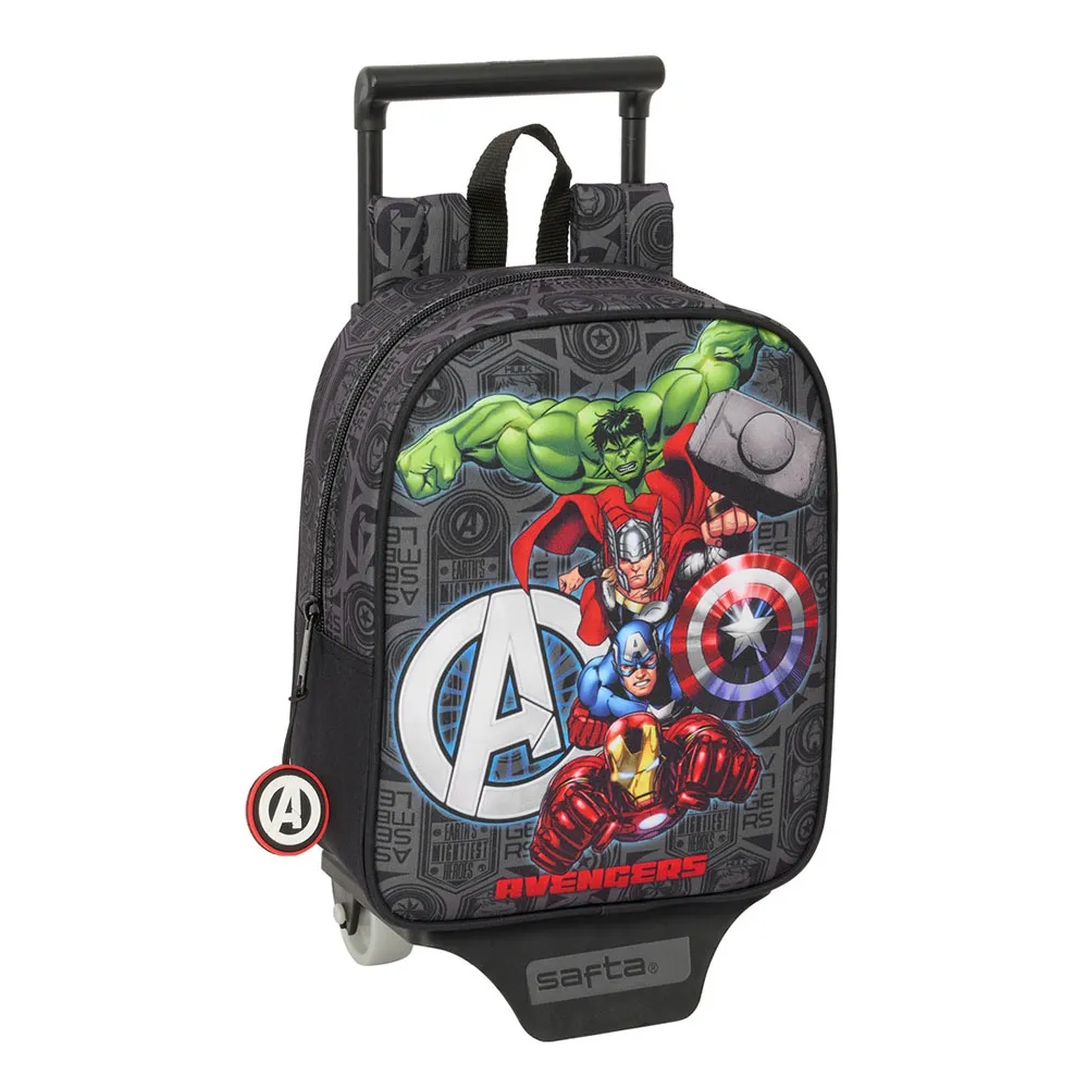 Safta Mini Avengers Vendetta Ryggsekk Med Hjul, Multicolor Safta Mini Avengers Vendetta Ryggsekk Med Hjul, Multicolor