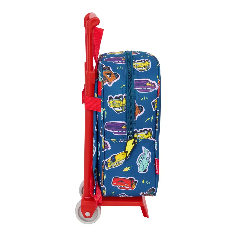 Safta Mini Cars Racing Ryggsekk Med Hjul, Multicolor 1
