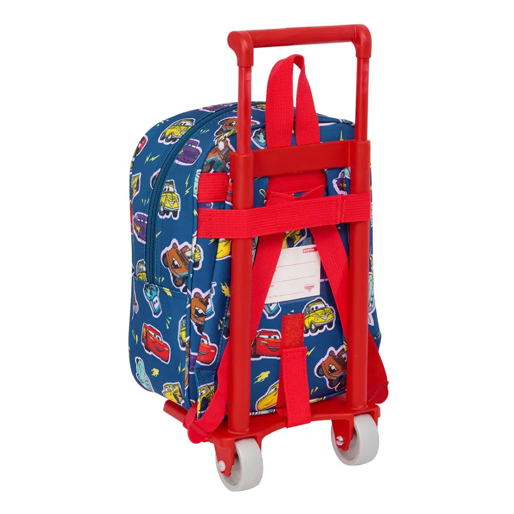 Safta Mini Cars Racing Ryggsekk Med Hjul, Multicolor 1