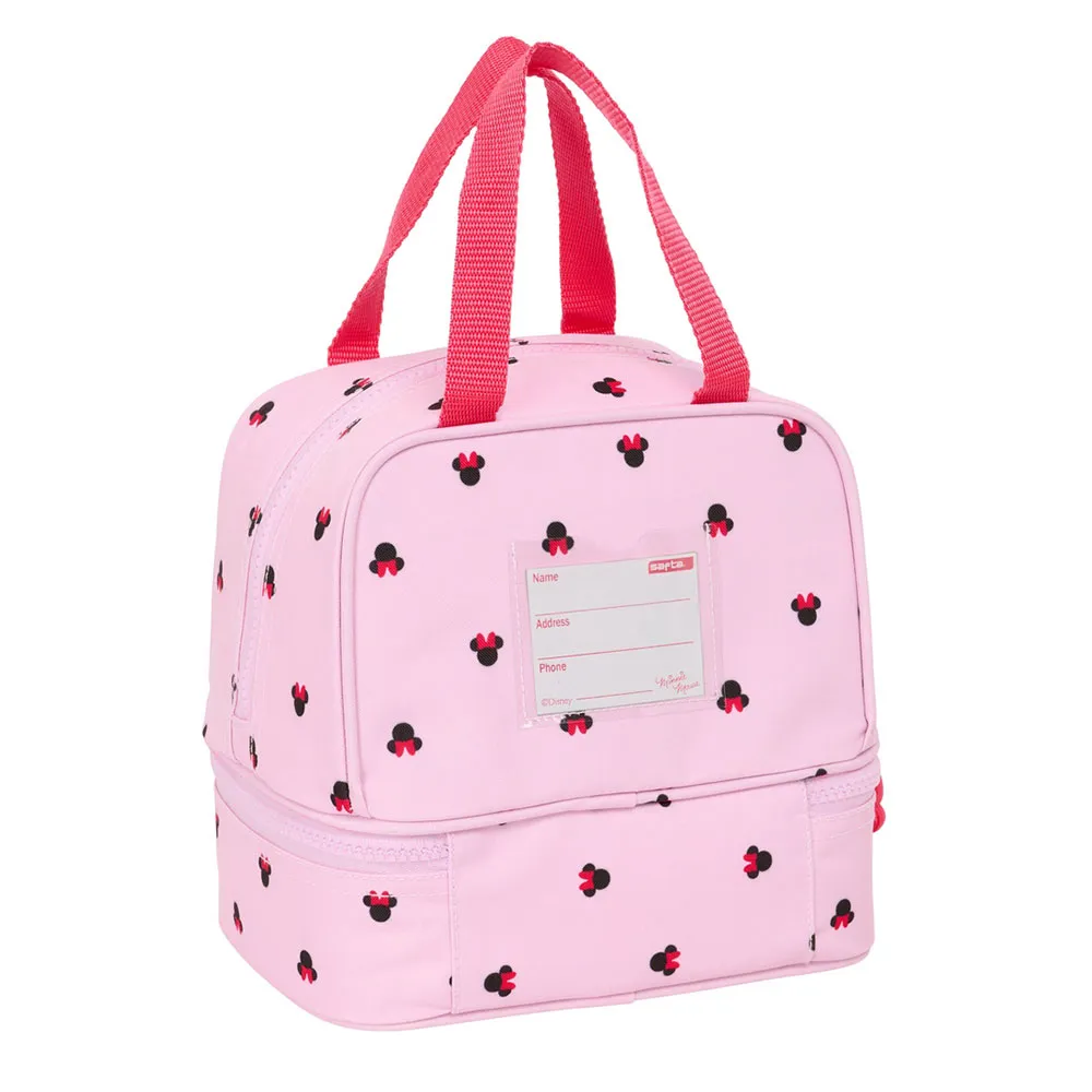 Safta Mini Minnie Mouse Naive Lunsjbag, Multicolor Safta Mini Minnie Mouse Naive Lunsjbag, Multicolor
