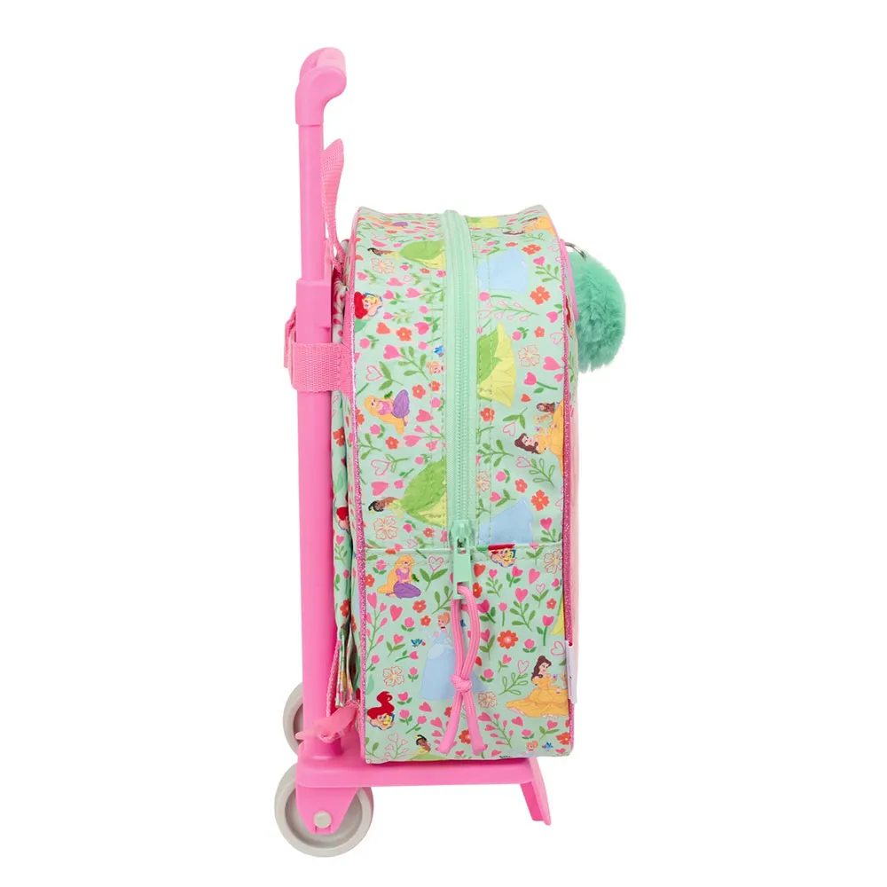 Safta Mini Princesas Disney Bloom 6l 22x10x27 Cm Ryggsekk Med Hjul, Multicolor Safta Mini Princesas Disney Bloom 6l 22x10x27 Cm Ryggsekk Med Hjul, Multicolor