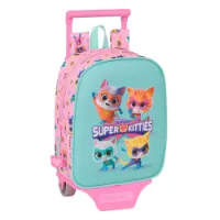 Safta Mini With Wheels Superkitties Ryggsekk Med Hjul Safta Mini With Wheels Superkitties Ryggsekk Med Hjul
