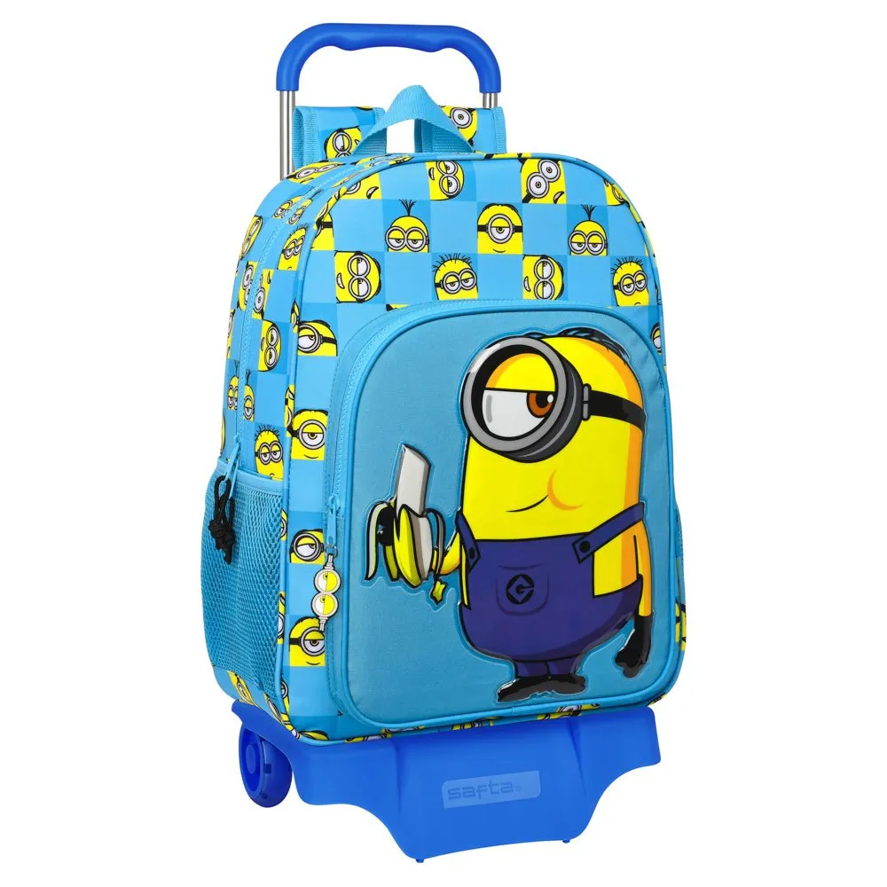 Safta Minions Minionstatic Ryggsekk Med Hjul