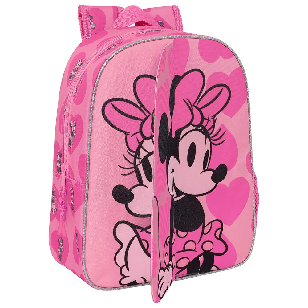 Safta Minnie Mouse Childish Loving 10l 27x33x10 Cm Ryggsekk, Multicolor Safta Minnie Mouse Childish Loving 10l 27x33x10 Cm Ryggsekk, Multicolor