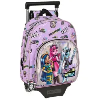 Safta Monster High Best Boos 609 W/705 Ryggsekk Med Hjul