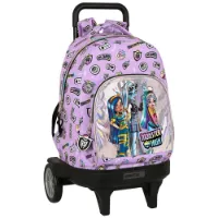 Safta Monster High Best Boos Compact W/removable Evo Ryggsekk Med Hjul
