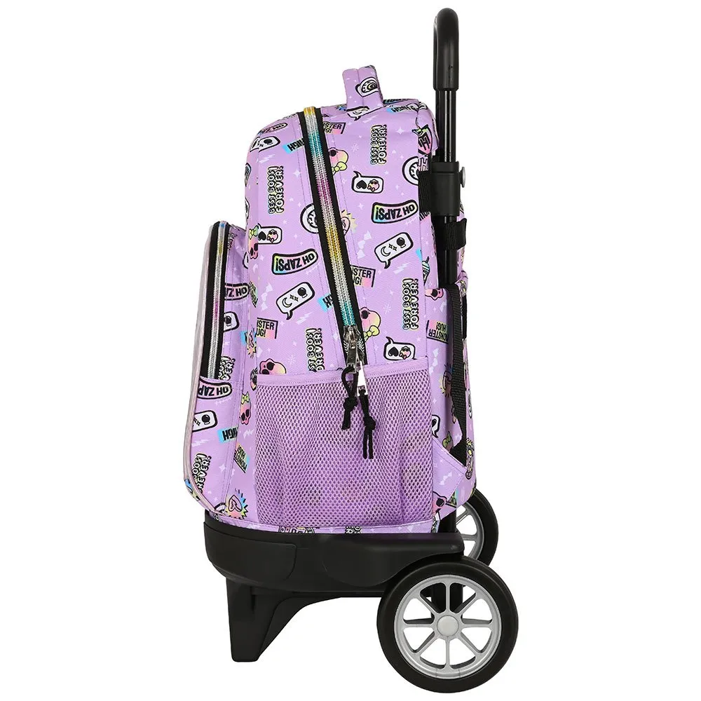 Safta Monster High Best Boos Compact W/removable Evo Ryggsekk Med Hjul, Multicolor