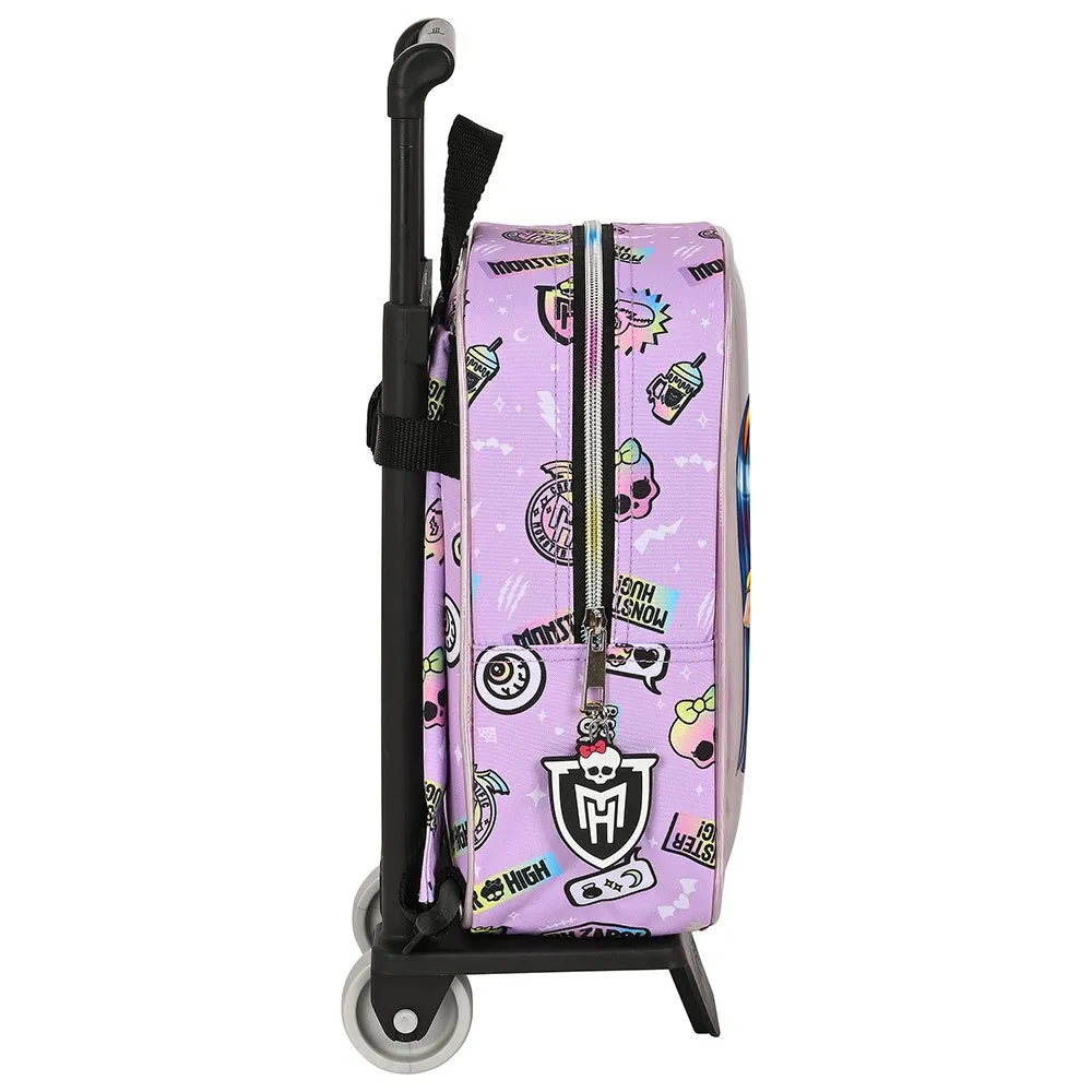 Safta Monster High Best Boos Mini 232 Ryggsekk Med Hjul, Multicolor Safta Monster High Best Boos Mini 232 Ryggsekk Med Hjul, Multicolor