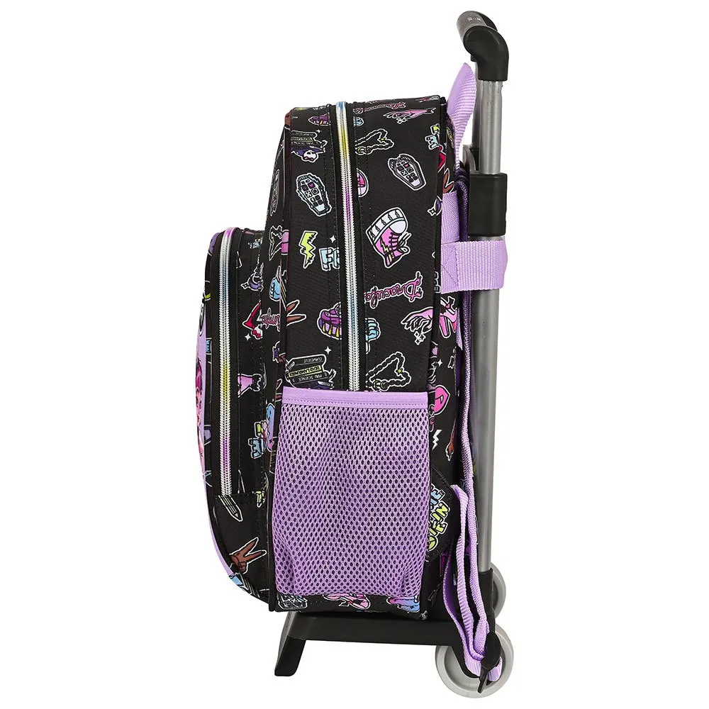 Safta Monster High Creep 609 W/705 Ryggsekk Med Hjul, Multicolor
