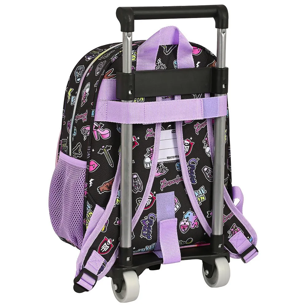 Safta Monster High Creep 609 W/705 Ryggsekk Med Hjul, Multicolor