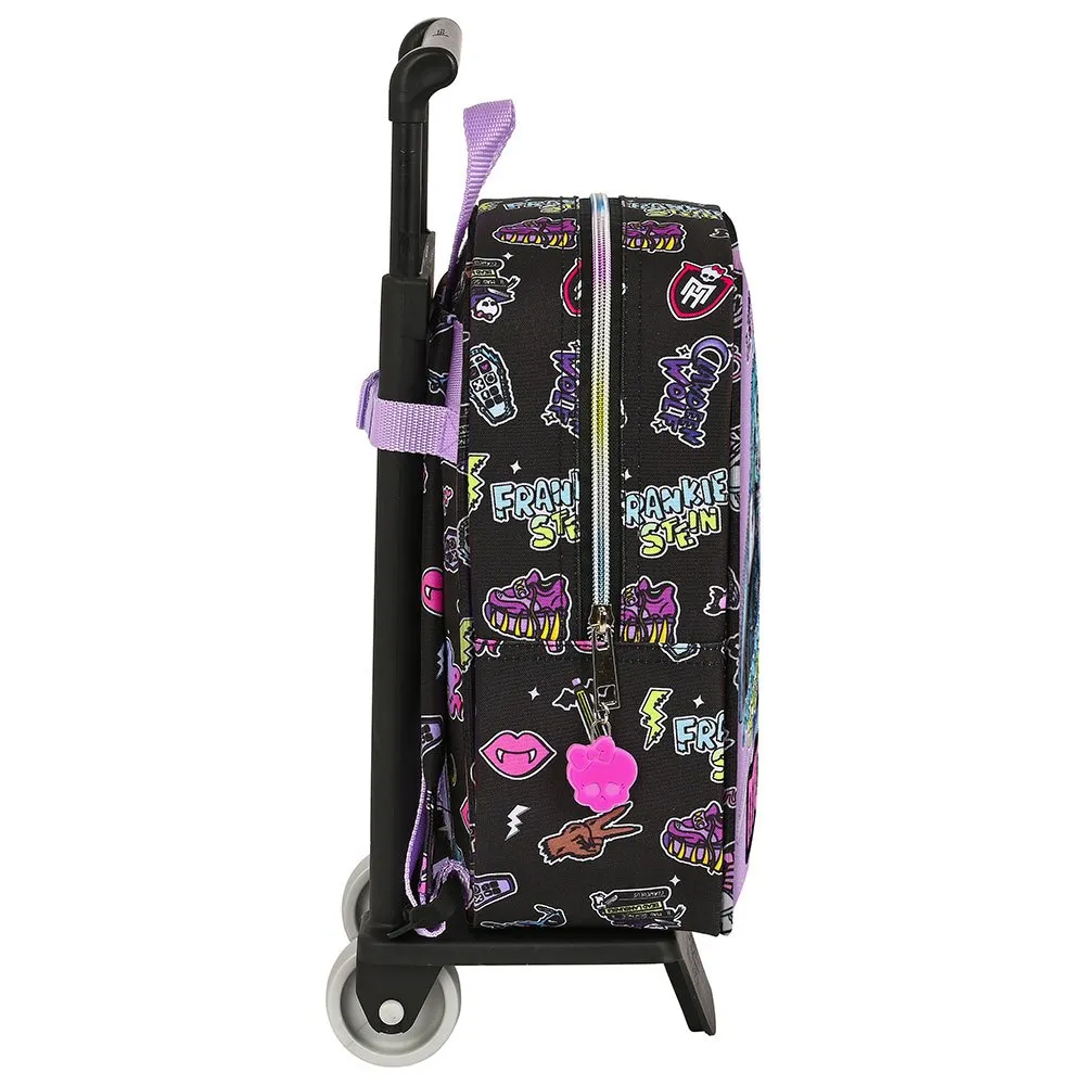Safta Monster High Creep Mini 232 Ryggsekk Med Hjul, Multicolor