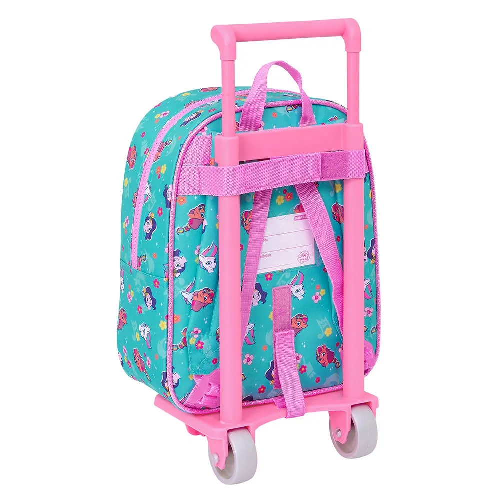Safta My Little Pony Magic Mini Ryggsekk Med Hjul, Multicolor