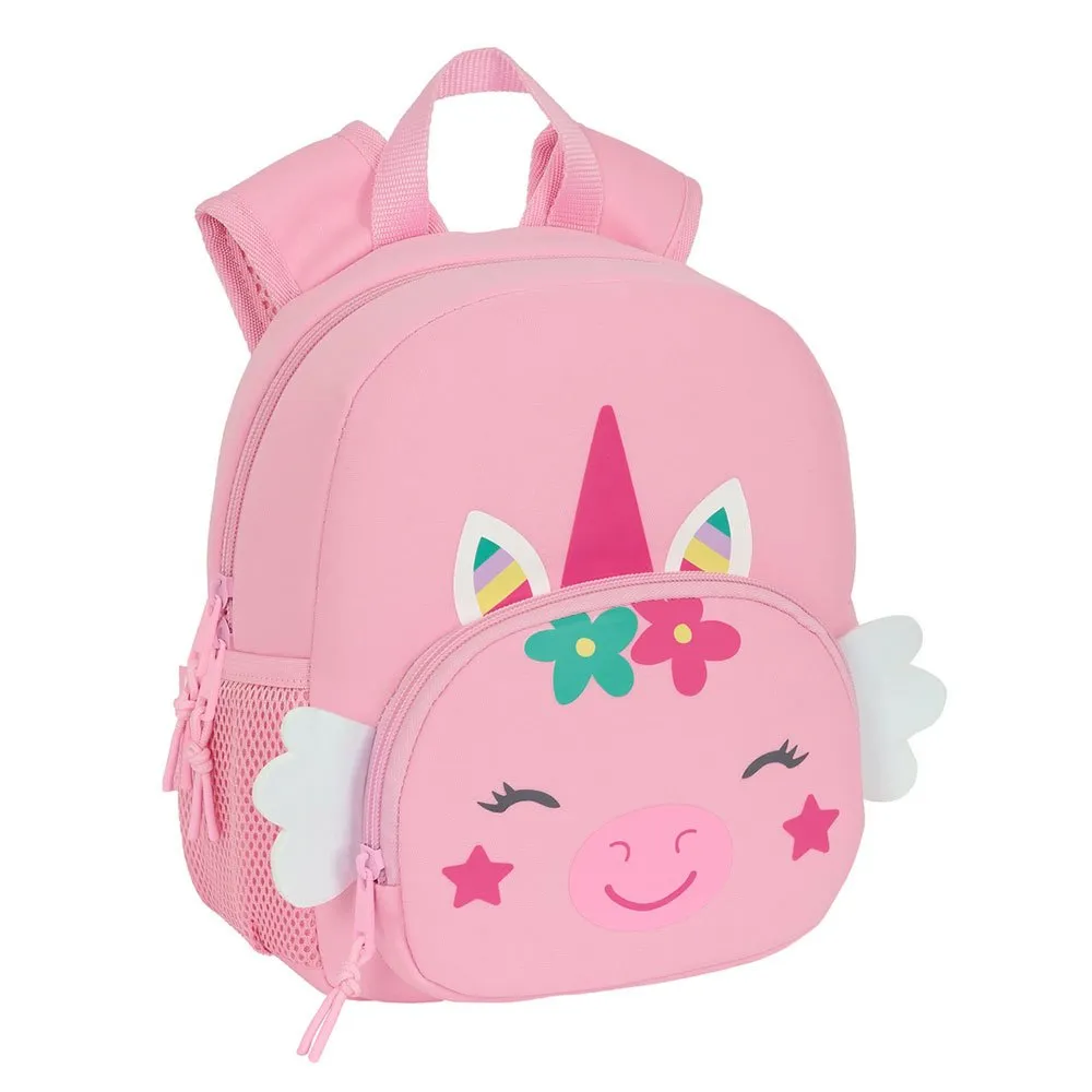 Safta Neoprene Unicornio Ryggsekk, Multicolor