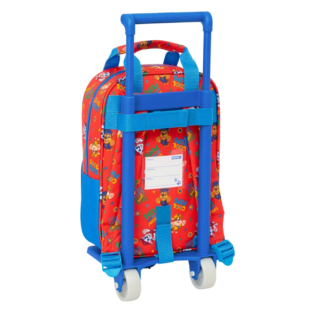 Safta Paw Patrol Cool Mini Ryggsekk Med Hjul, Multicolor Safta Paw Patrol Cool Mini Ryggsekk Med Hjul, Multicolor
