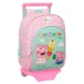 Safta Peppa Pig Med Trallehjul Iskre Ryggsekk, Multicolor