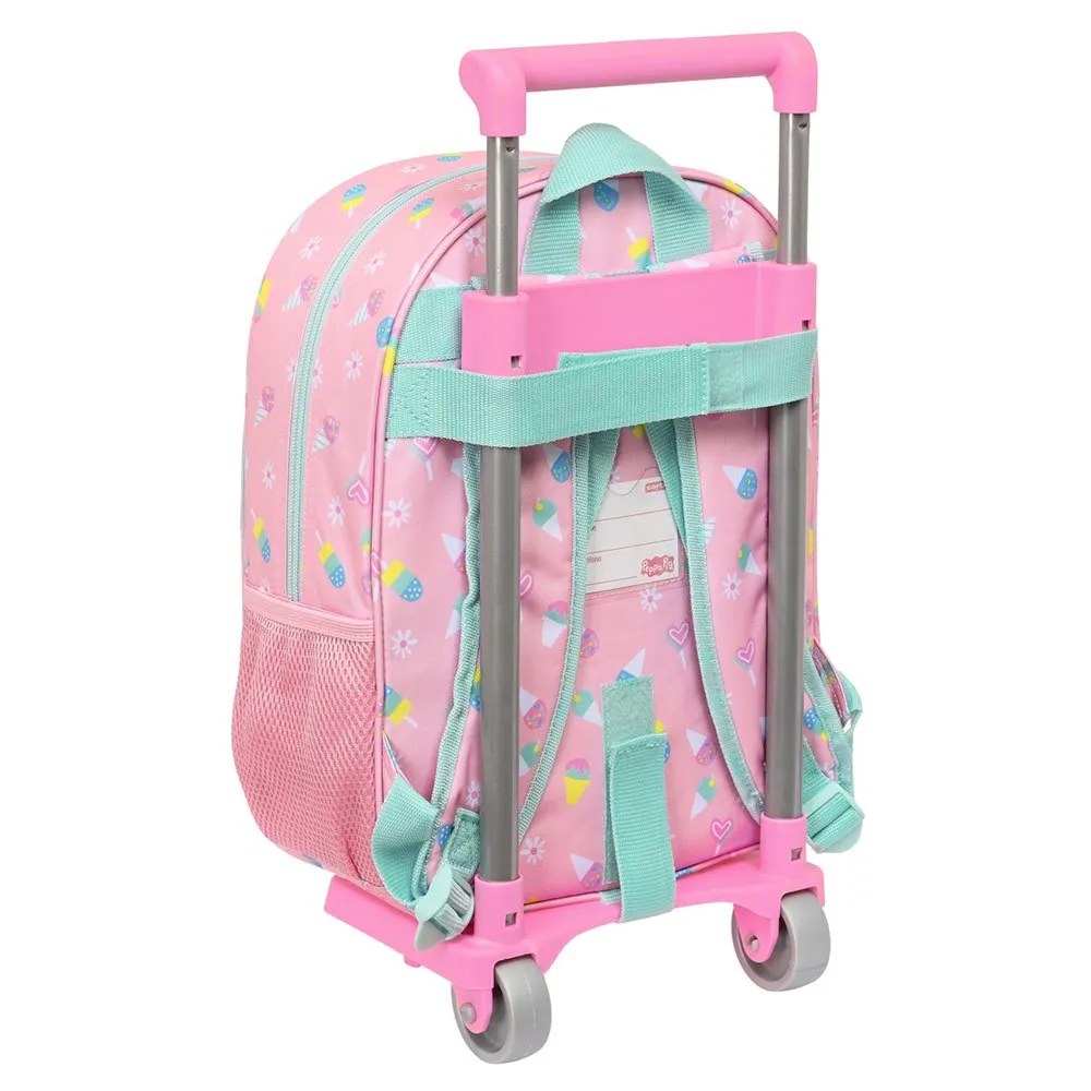 Safta Peppa Pig Med Trallehjul Iskre Ryggsekk, Multicolor Safta Peppa Pig Med Trallehjul Iskre Ryggsekk, Multicolor