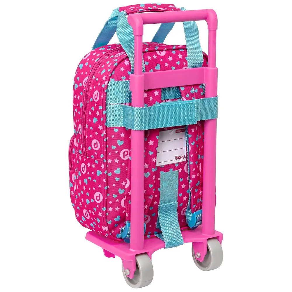 Safta Pinypon Mini 765 Ryggsekk Med Hjul, Multicolor