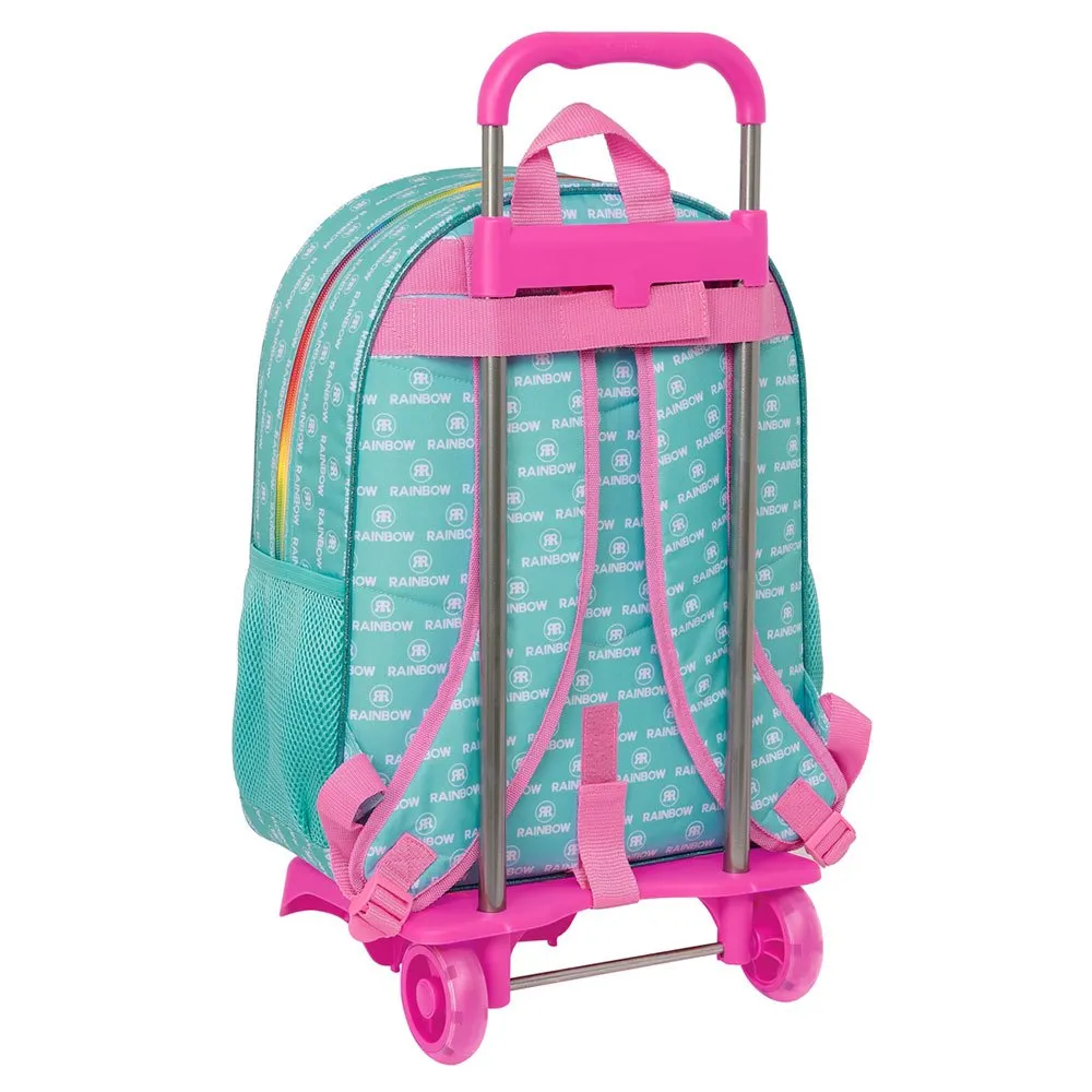 Safta Rainbow High Paradise Ryggsekk Med Hjul, Multicolor