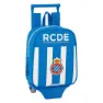 Safta Rcd Espanyol Mini 6l Ryggsekk Med Hjul, White / blue